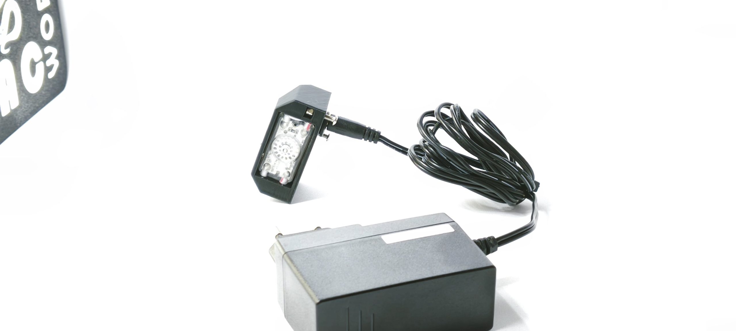 Lampka LED do racka 19" Type D, montaż na panelu - obrazek 3