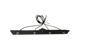 Panel BNC 50 ohm – krosownica RACK 19" RF do IEM, 1–8 gniazd