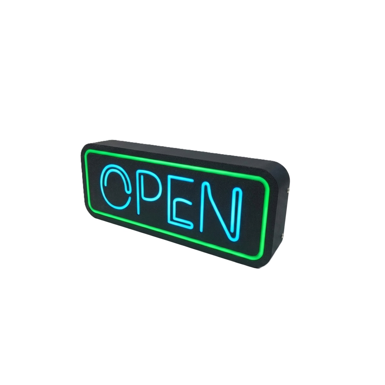 Dekoracyjna lampka LED - OPEN- 25cm znak