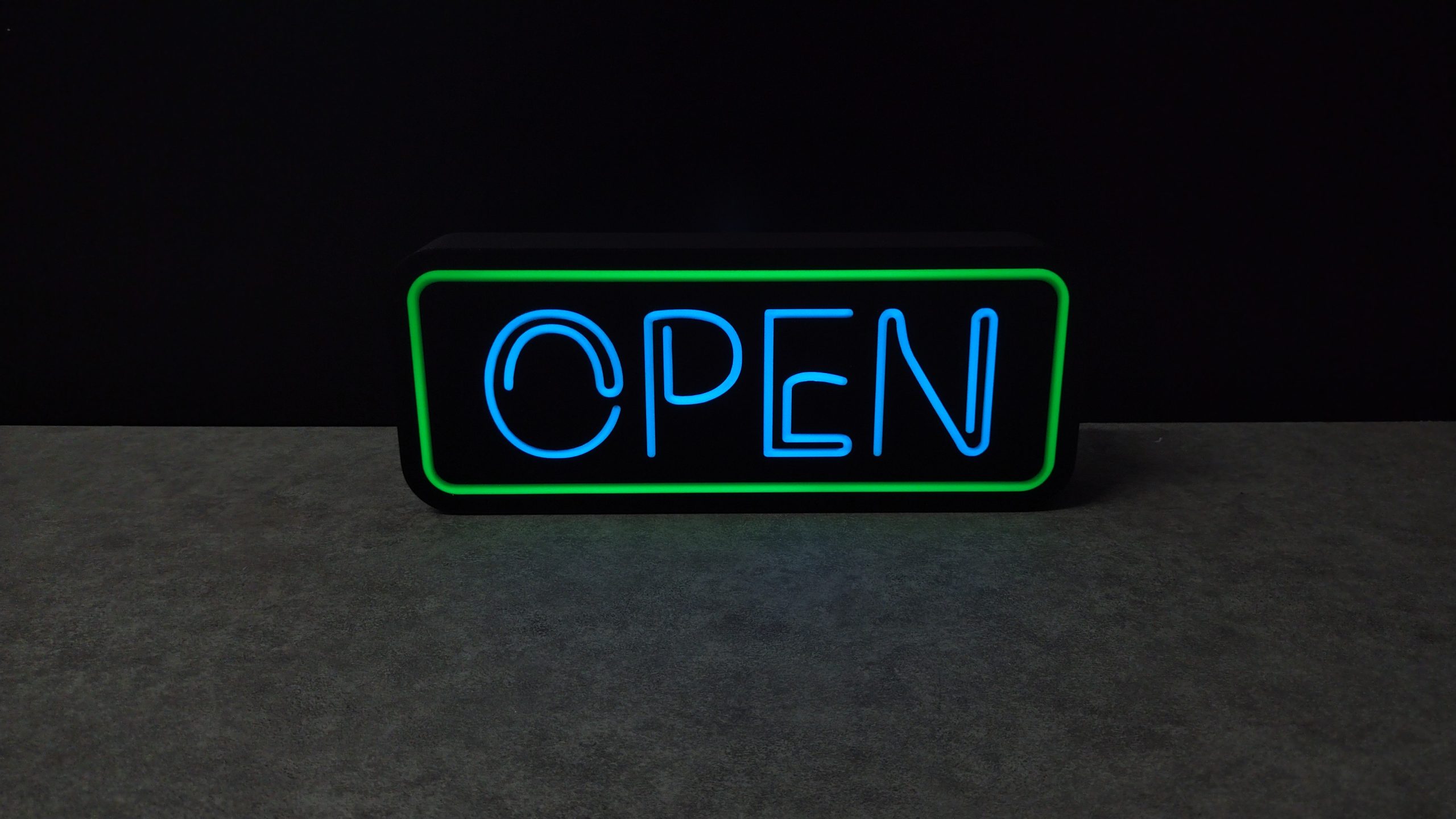 Dekoracyjna lampka LED - OPEN- 25cm znak - Image 6