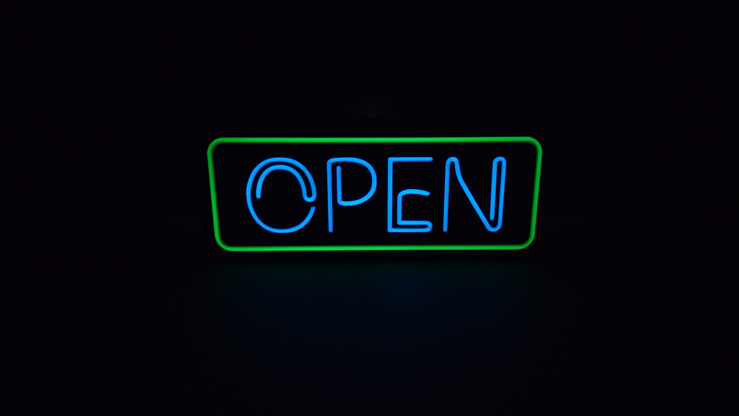 Dekoracyjna lampka LED - OPEN- 25cm znak - Image 3