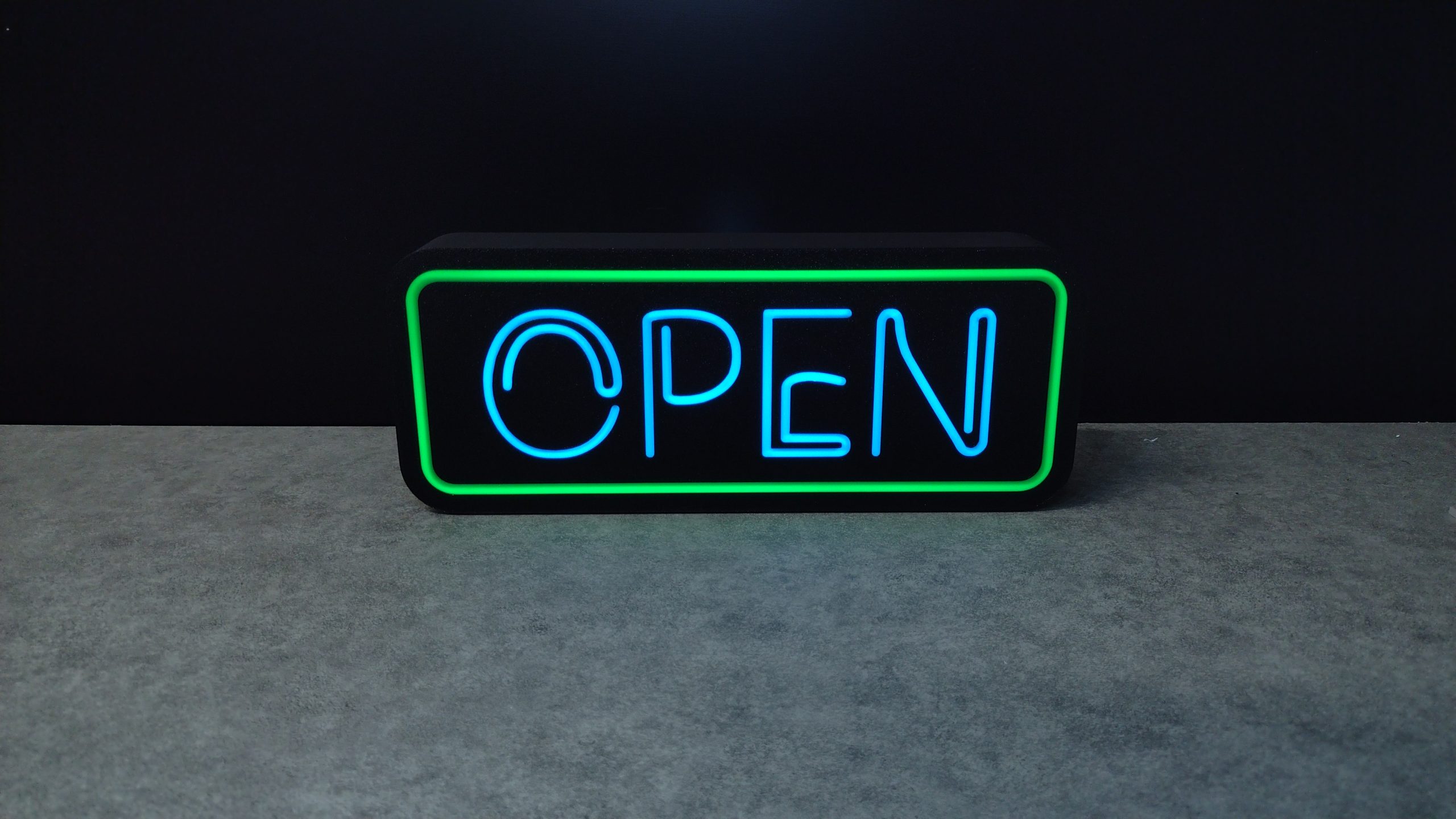Dekoracyjna lampka LED - OPEN- 25cm znak - Image 4