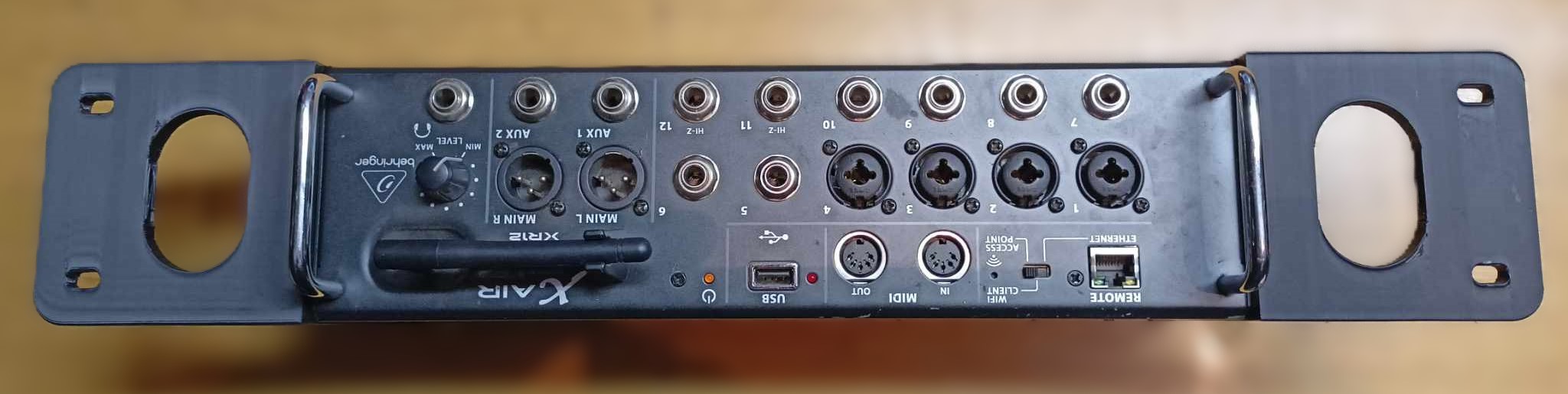 Rackmount do Behringer XR12 SD8 MR12 Rack 19" - licujące, z przetoką - Image 2